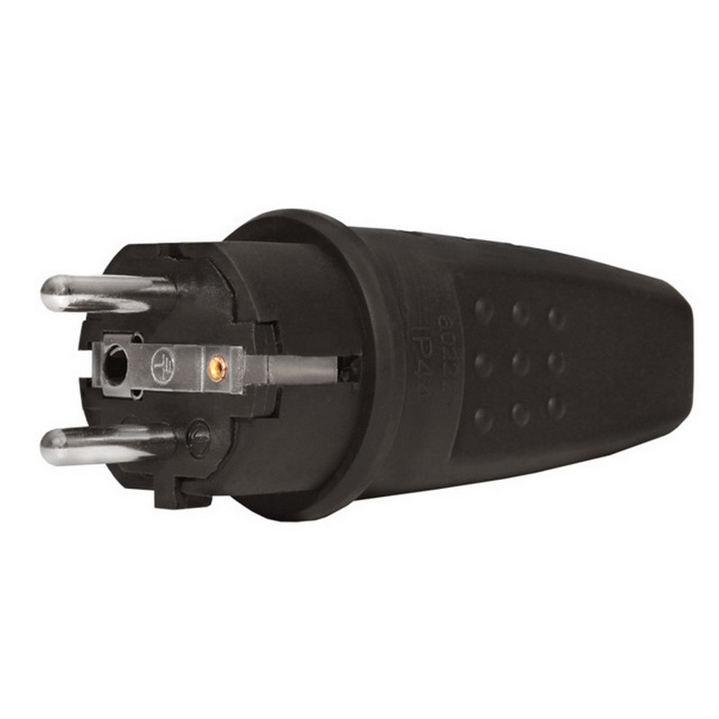 Вилка каучук. с/заз. 16А IP44 (Турция) E1M 1-2.SALE