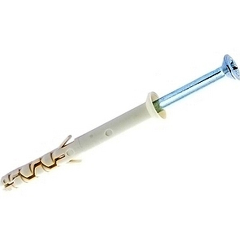 Дюбель-гвоздь 8х120 нейлон. потай.манжет. SMX-L 8х120