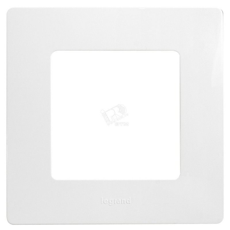 Рамка 1-мест. белая Legrand Etika 672501