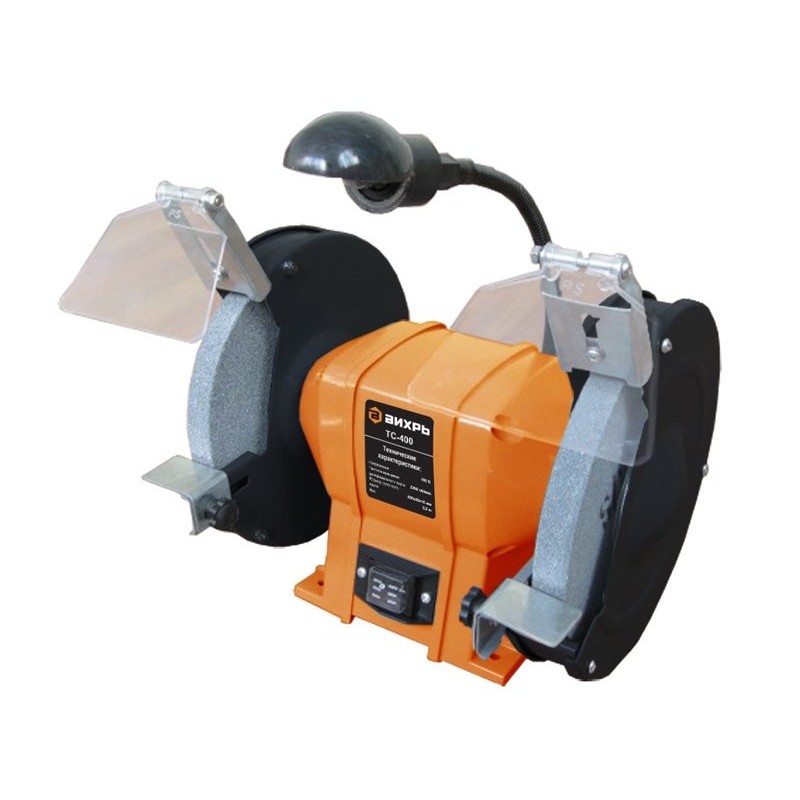 Станок точильный ВИХРЬ ТС-200, 200вт 150/16х12,7мм 2950об/мин 5,2кг