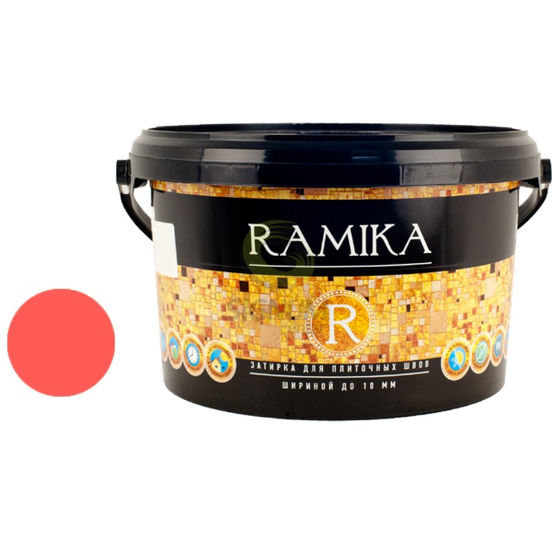 ЗАТИРКА  №010  КОРАЛЛОВАЯ ВЕДРО 2 КГ "RAMIKA"