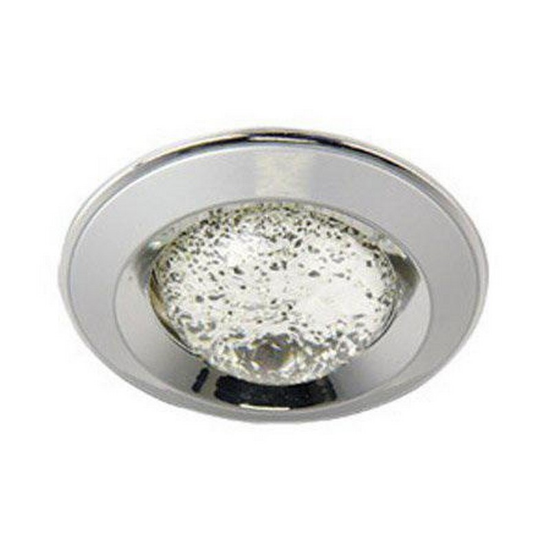 Св-к встр. Акцент 200XQ жемчуж. MR16 GU5.3 хром/хром