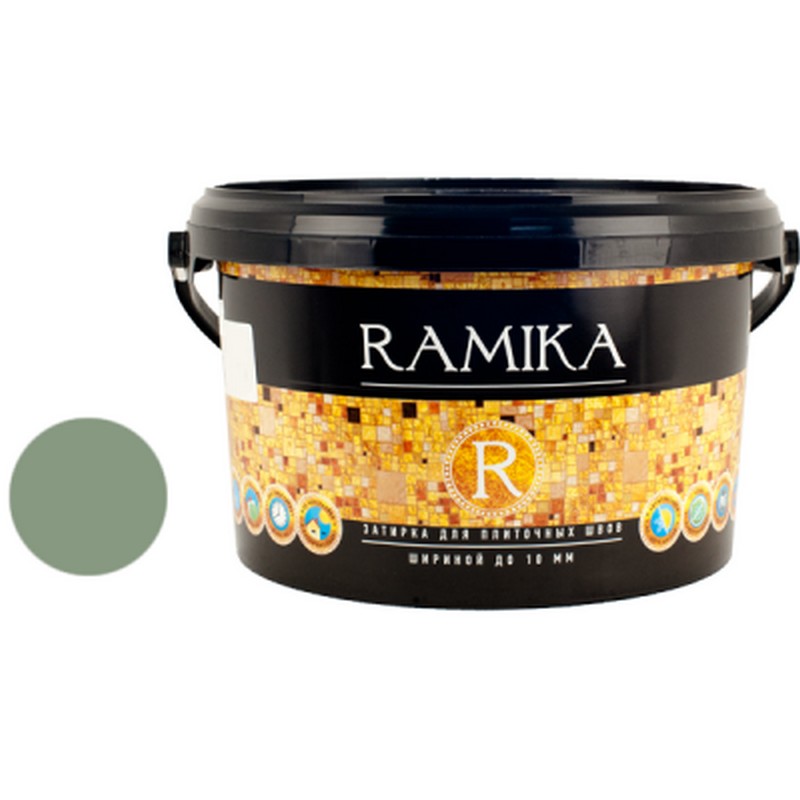 ЗАТИРКА  №019 НЕФРИТ ВЕДРО 2 КГ "RAMIKA"