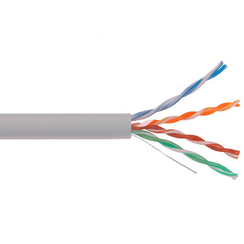 Кабель витая пара UTP 4х2х0,50 кат.5е медь
