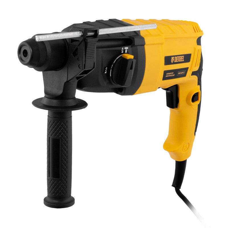 Перфоратор DENZEL RHH-600-22, 600вт 2,5Дж 2-реж. SDS-plus кейс
