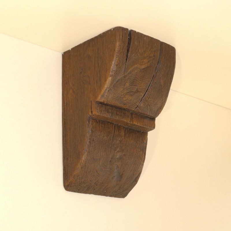 Консоль "Классика" для балки 120х120 (105х95х215) дуб темный