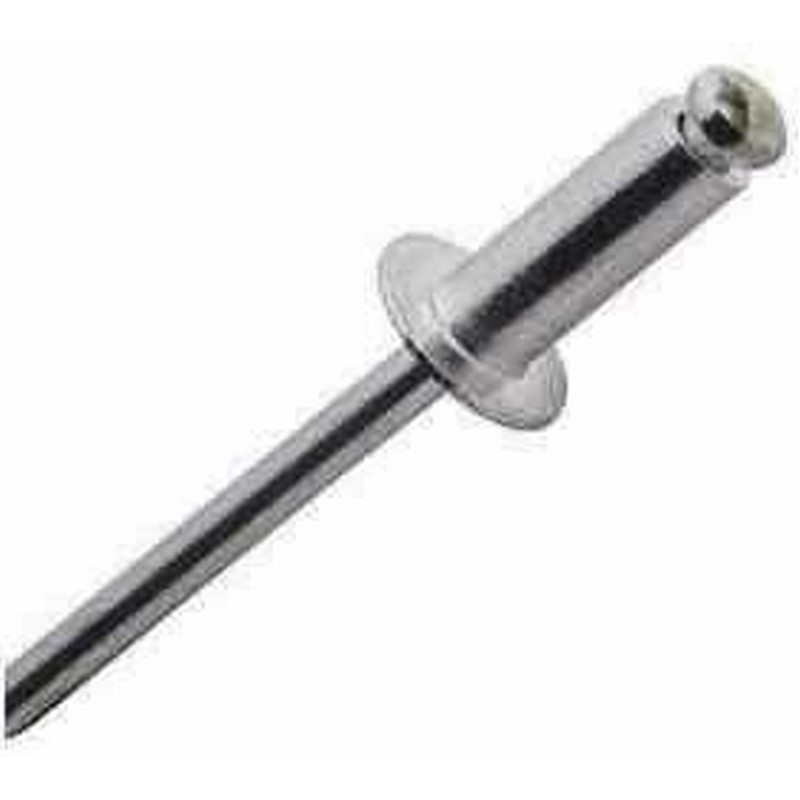 Заклепки вытяжные 4,0х12 алюм/сталь