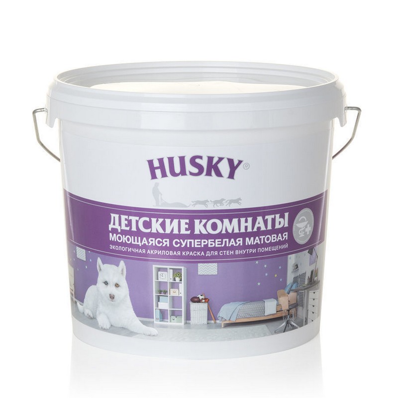 Краска для детских комнат Husky 5 л