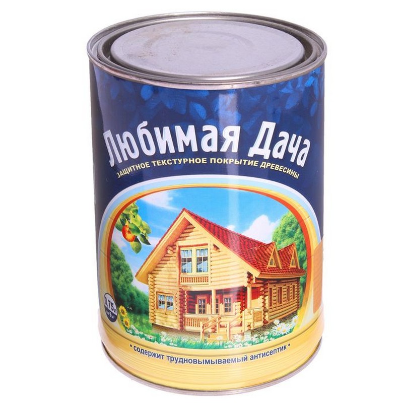 Антисептик "Любимая дача" тектурное покрытие калужница 0,75л