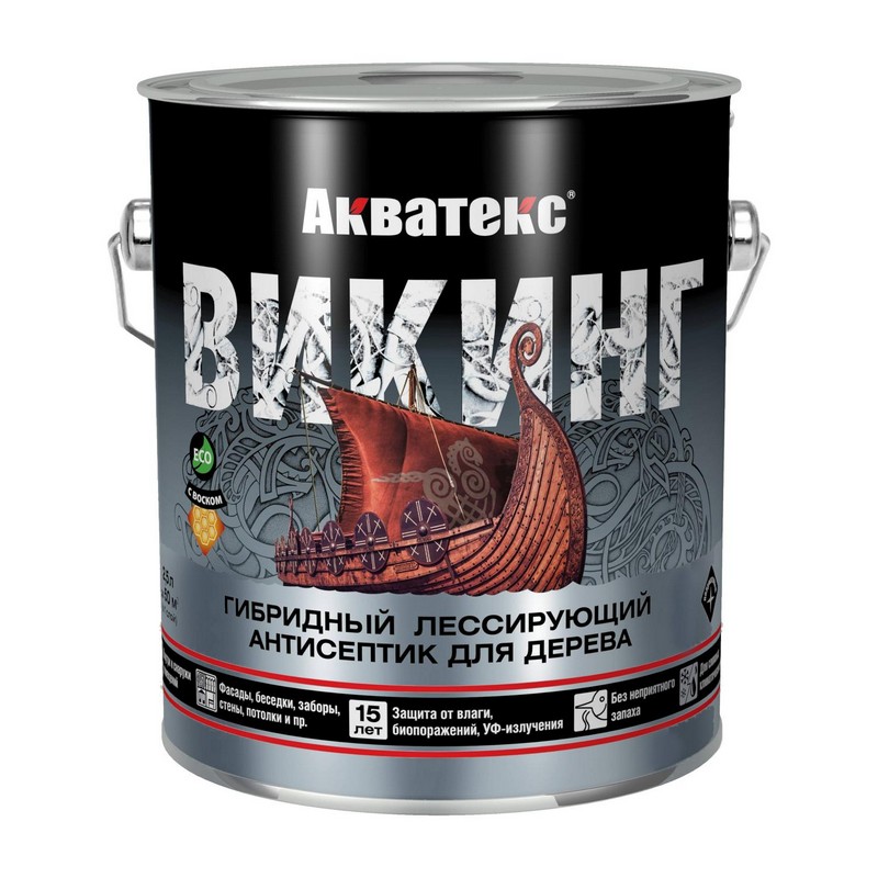 Антисептик Акватекс ВИКИНГ дуб 2,5л