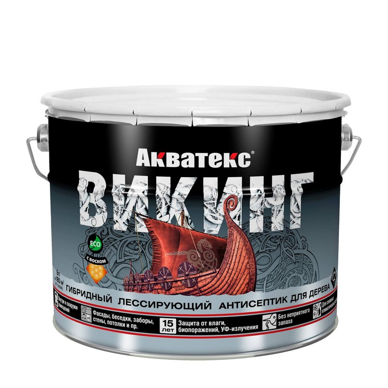 Антисептик Акватекс ВИКИНГ палисандр 9л