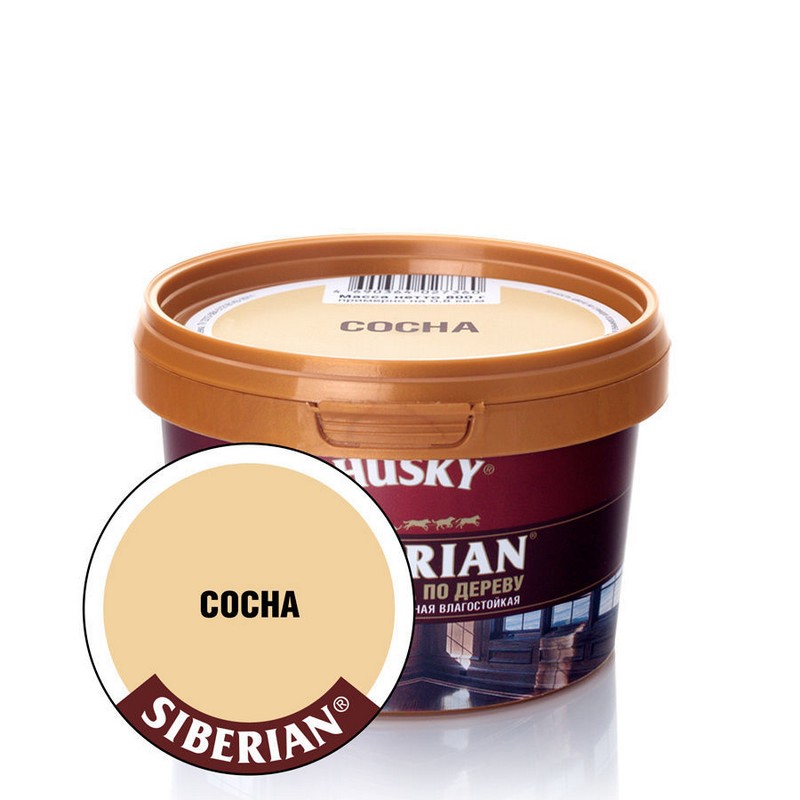 Шпатлевка по дереву сосна Husky 0,4 кг 