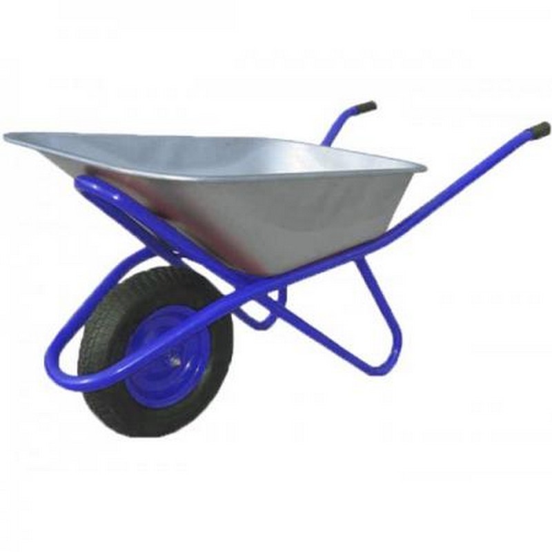 Тачка строительная 1-кол. 110л синяя