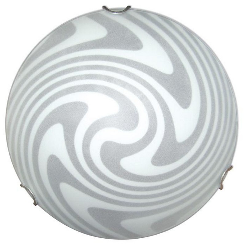 Светильник РС-023 Диона глянцевый (половинка) (металл, стекло, 2*Е27)                                                               