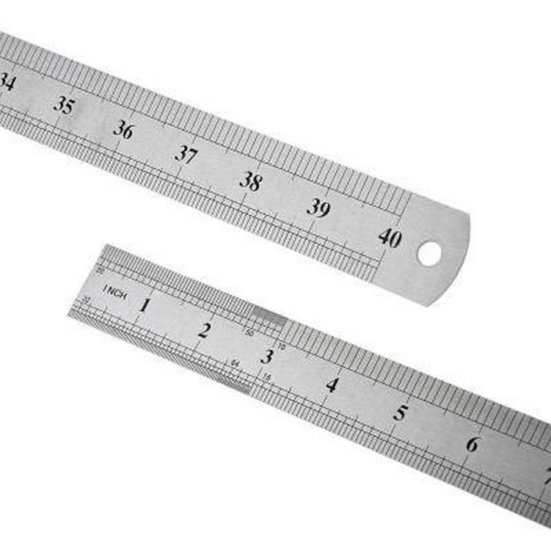 Линейка 200мм нерж. FIT 19002