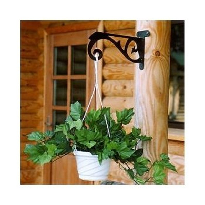 Держатель подвесных кашпо ФИГУРНЫЙ-2  черн. GL-208