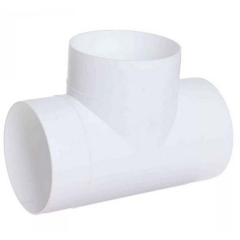 Тройник круглый 125 мм