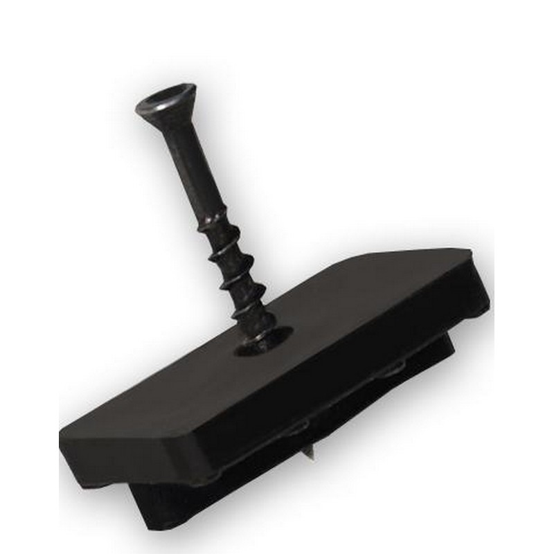 Клипса монтажная с саморезом для Slim /уп-50шт/