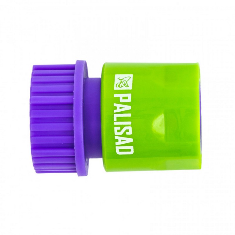 Соединитель пласт. быстросъемный внутр.резба 3/4" аквастоп PALISAD 66170