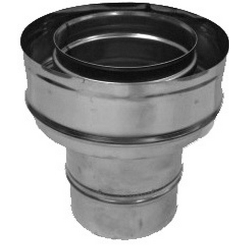 Переход моно/ термо d 150/210 (0,8мм+0,5мм) н/ж