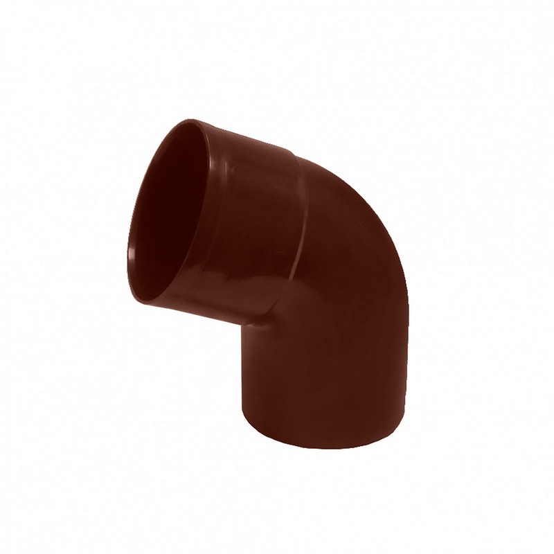 Отвод водосточной трубы 45/80 (коричневый) MUROL