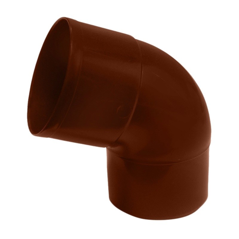 Отвод соединения трубы 67/80 (коричневый) MUROL