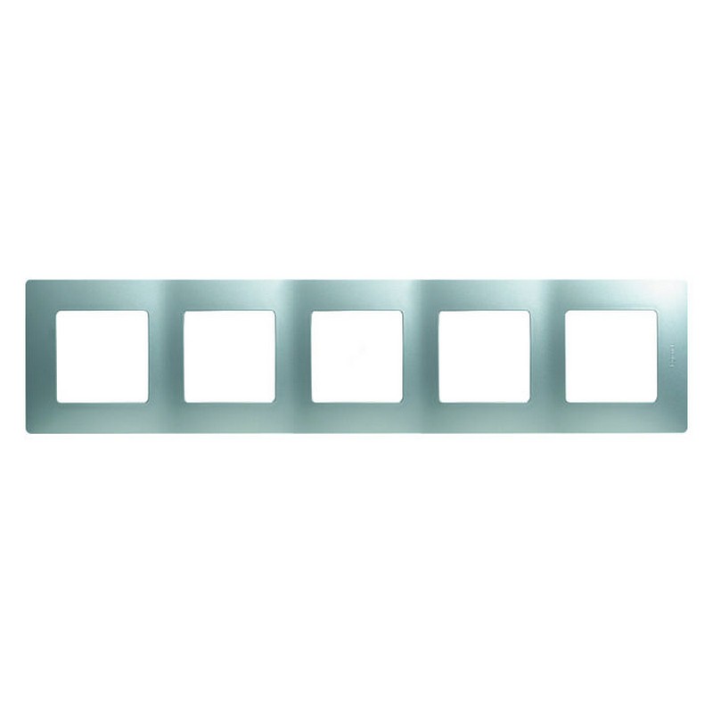 Рамка 5-мест. Алюм. Legrand Etika 672555