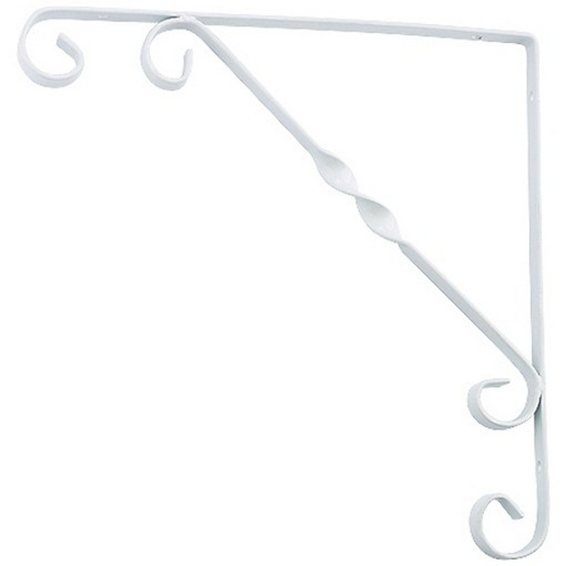 Кронштейн декоративный 250х250 белый