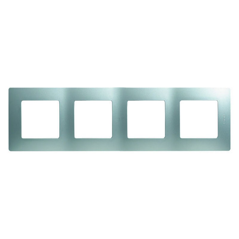 Рамка 4-мест. Алюм. Legrand Etika 672554