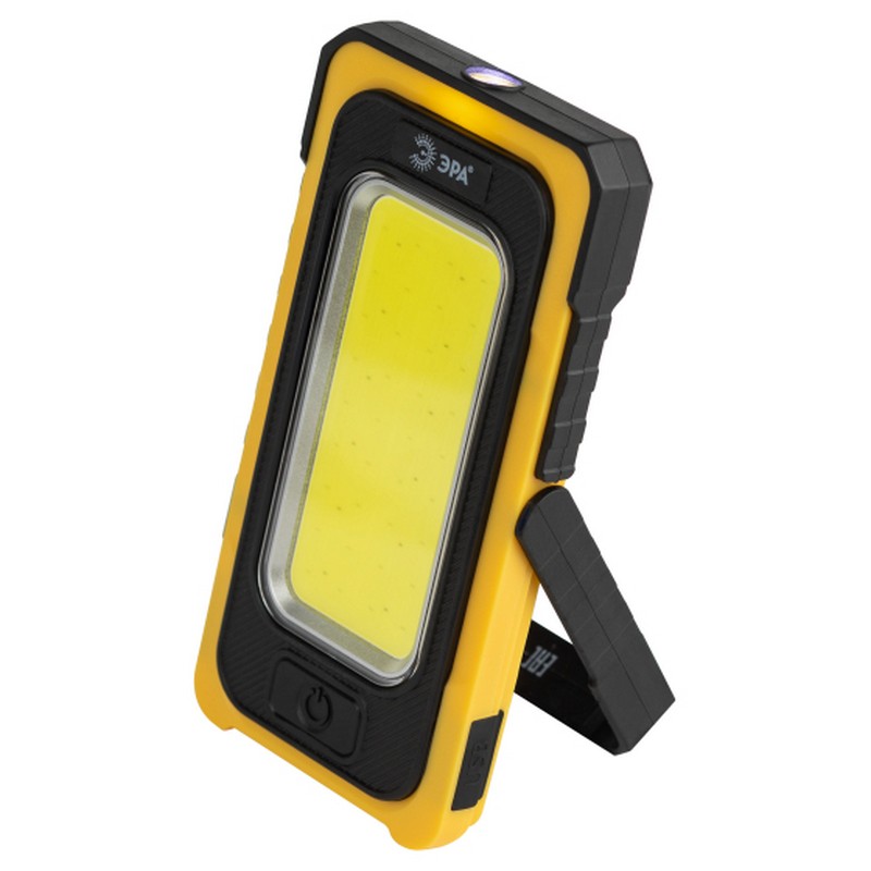 Фонарь аккум. COB 15вт, powerbank, солн.батарея, магнит, ЭРА Практик RA-811