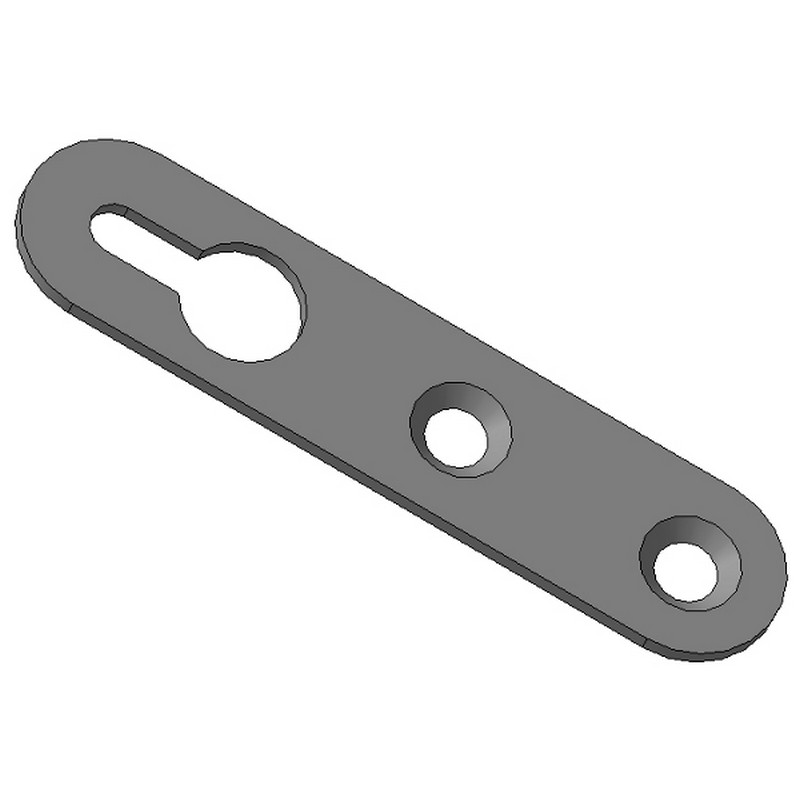 Подвес мебельный открытый 65х15х1,5мм