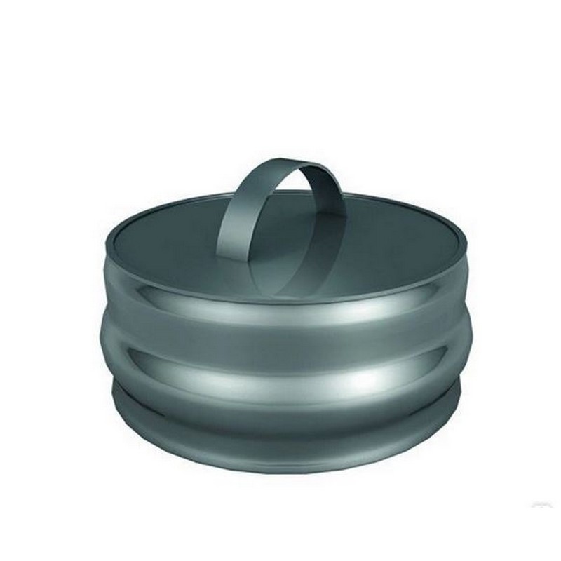 Заглушка ревизии d 150 (0,5мм) н/ж