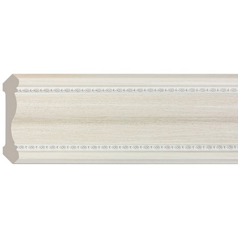 Багет интерьерный СКАНДИНАВИЯ КАРНИЗ 80 (цвет Жемчуг) 179-14