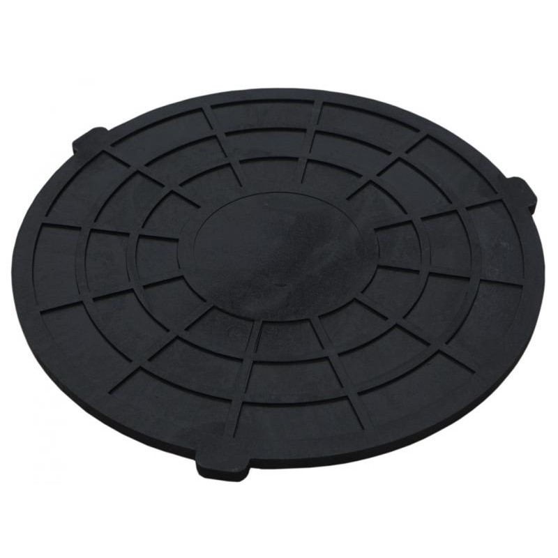 Люк Газонный лёгкий 735*55 чёрный 1,5 т