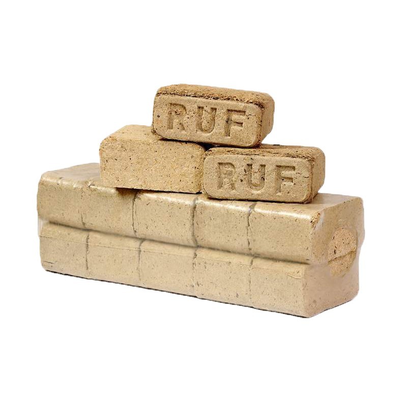 Брикет топливный "RUF" (хвоя) 10 кг