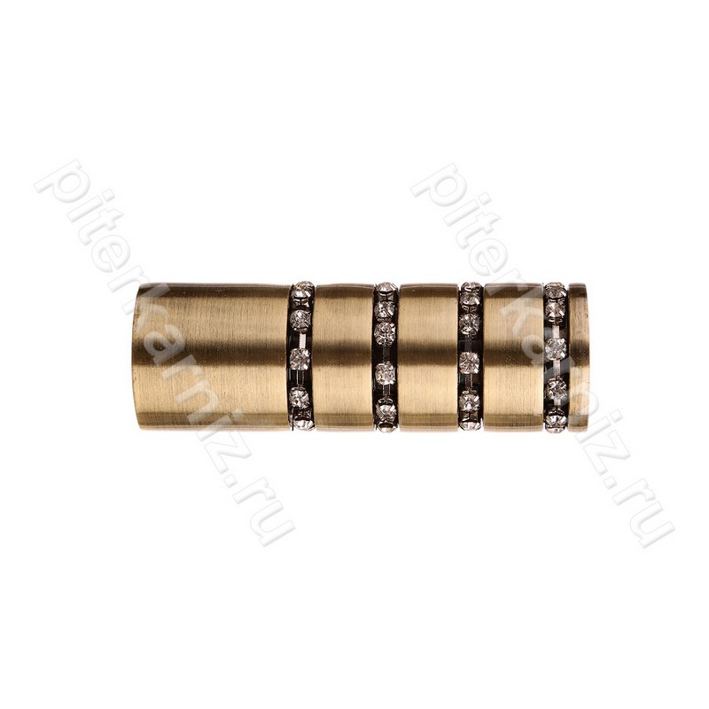 Наконечник ДОРАДО (2шт) к карнизу КОВКА ЛЮКС (бронза) 16мм