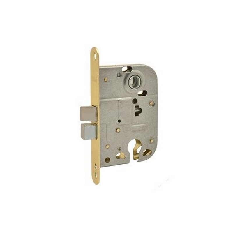 Корпус замка КЗВ-118 (латунь) под цилиндр