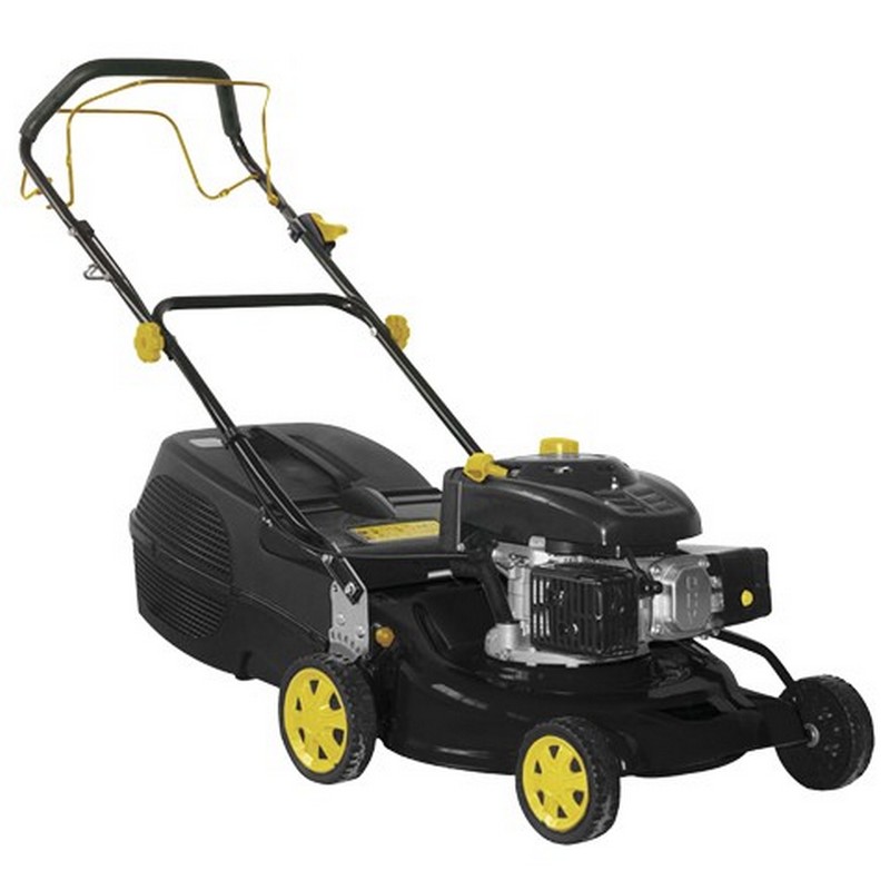 Газонокосилка бенз. HUTER GLM-5.0SP, 5лс 4-такт. срез-460мм, 50л-пластик, самоход.