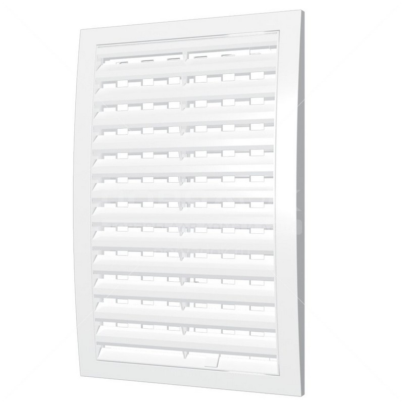 Решетка вентиляционная разъемная с регулировкой 2020 РРП 200*200