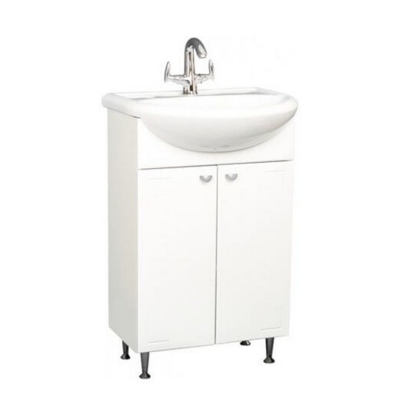 Тумба под умывальник "Уют 50 Классик" без ящика АЙСБЕРГ DA1014T