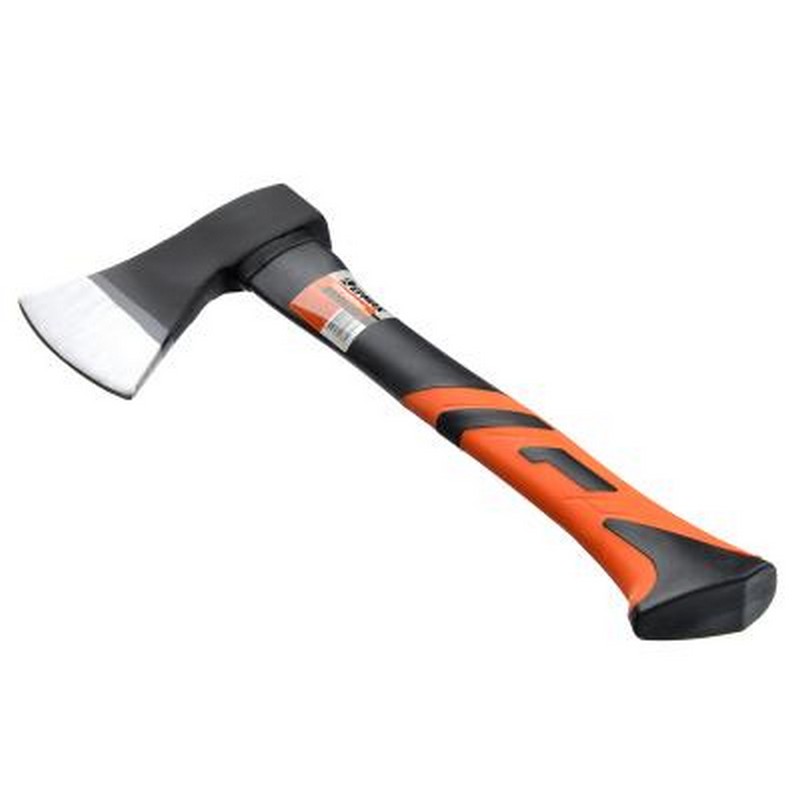 Топор 800г кованый, фиберглас. двухкомпонент.ручка ЕРМАК 662-429