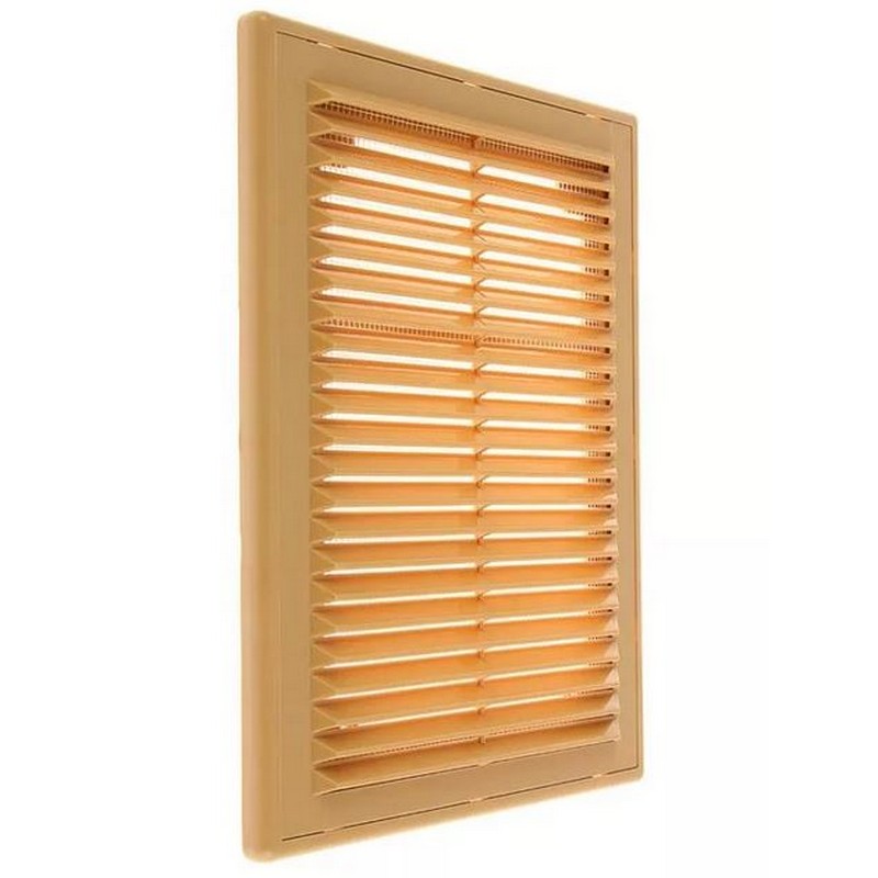 Решётка вентиляционная 183*253 1825Р бежевая