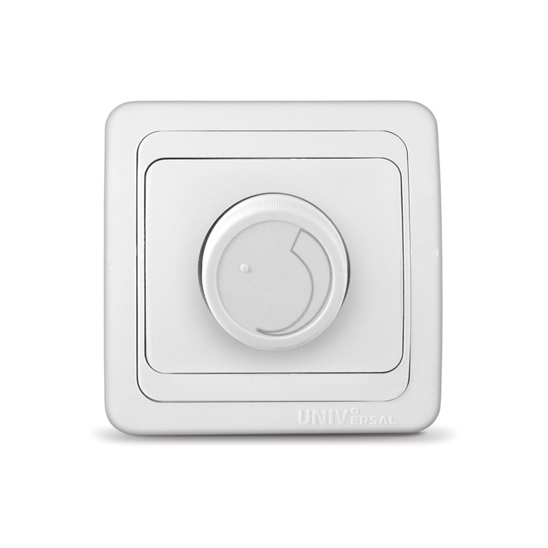 Диммер с/у 500вт белый UNIVersal Валери В0101