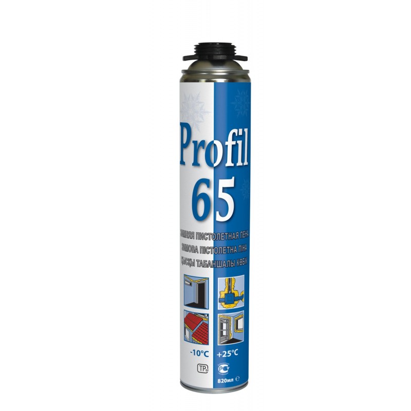 Пена монтажная Soudal Profil Pro 65 зимняя 820мл