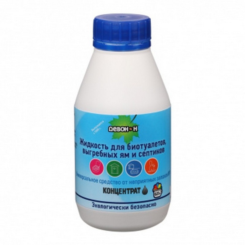 Жидкость для биотуалета Девон-Н 0,25л. (нижний бак)