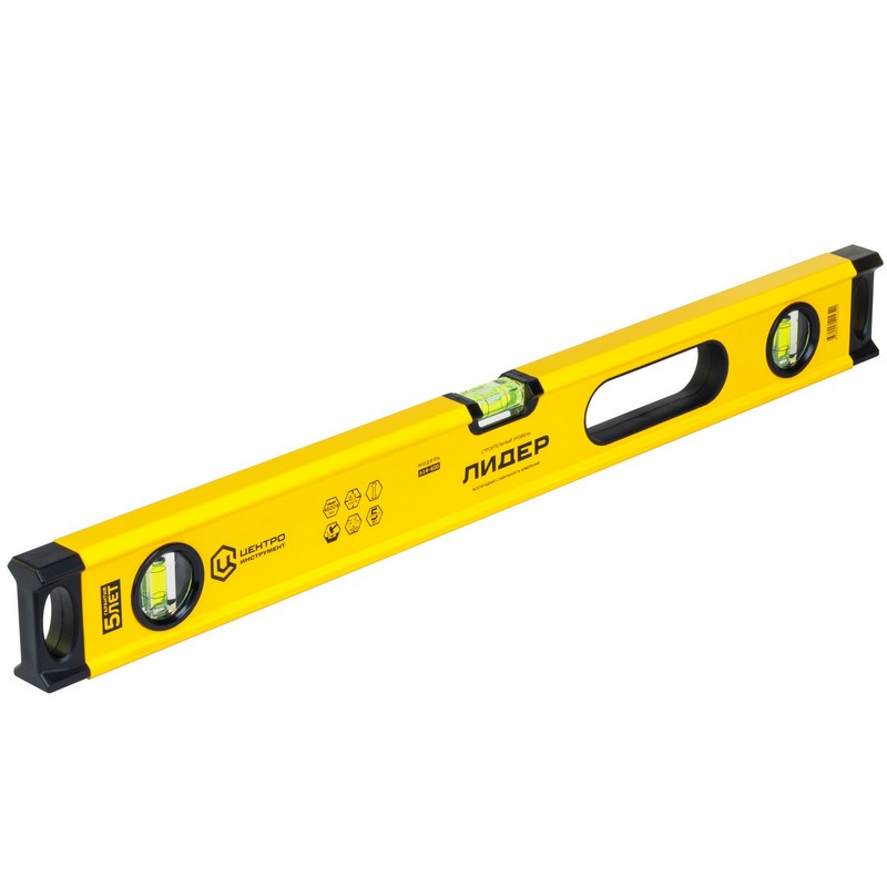 Уровень 400мм фрезеров.поверхность 3-глазка 0,5мм/м ЦИ "Лидер" Л14-400