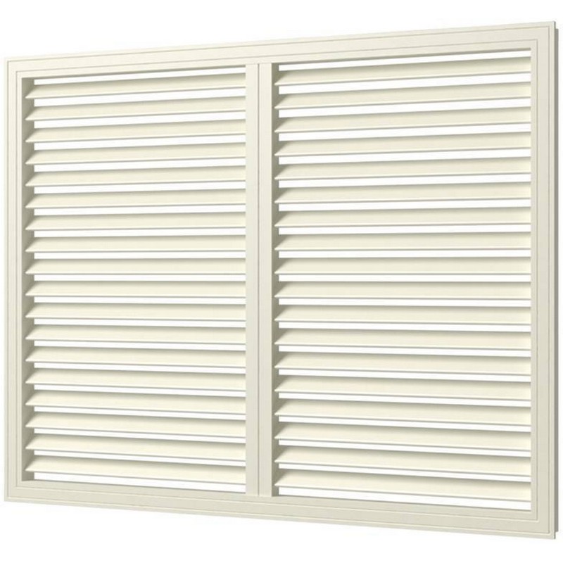 Решетка радиаторная Слоновая кость 0,6*0,9 П6090Р