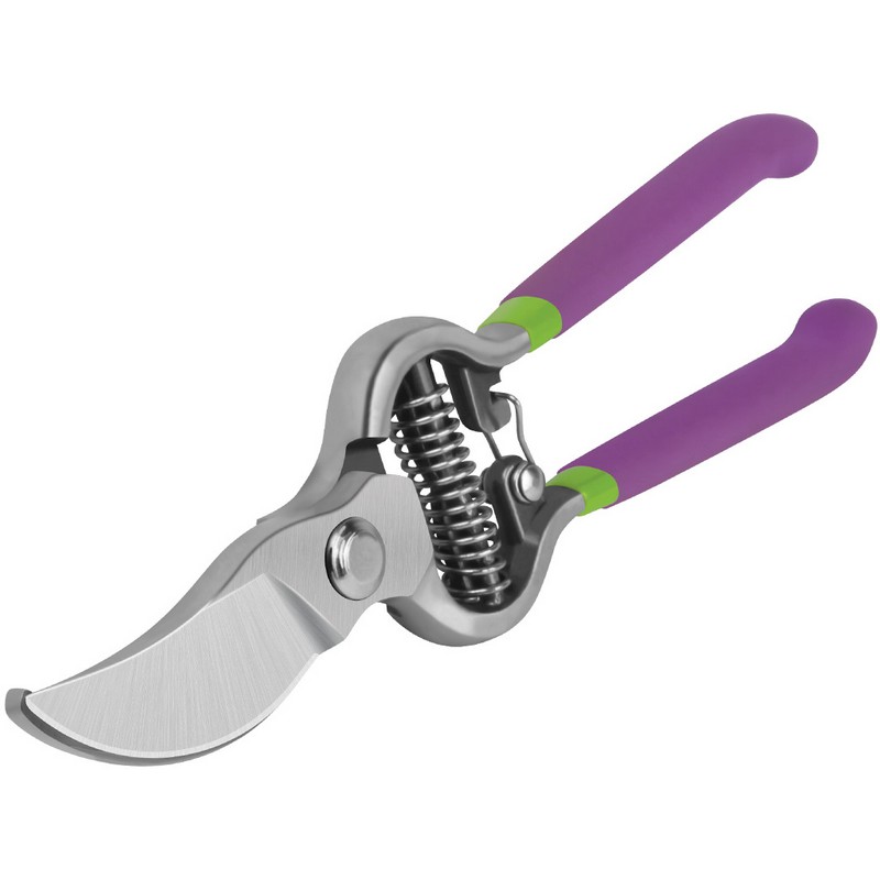 Секатор плоскостной 220мм цельнокованный, рез до 18мм НАШ САД 1246