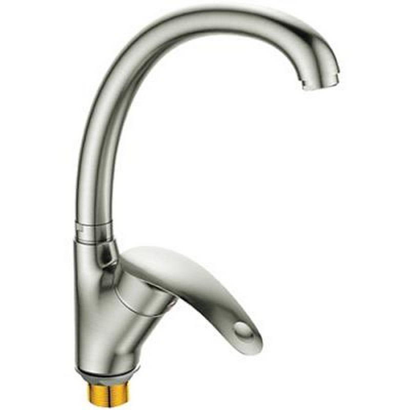 Смеситель для кухни однорычажный сатин HB4221-5