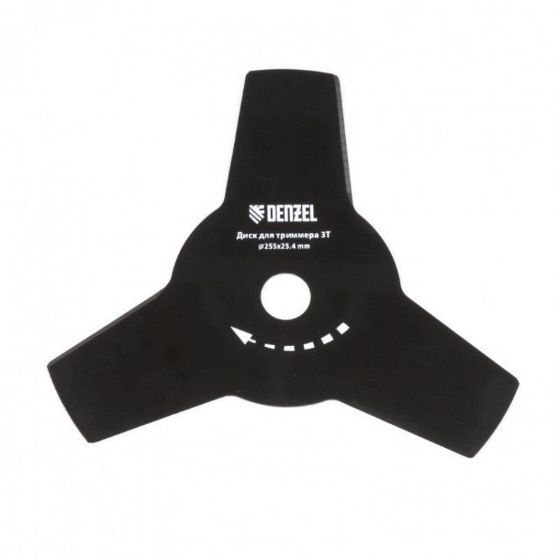 Диск для триммера 3-зуб. 255/25,4х1,6мм DENZEL 96325